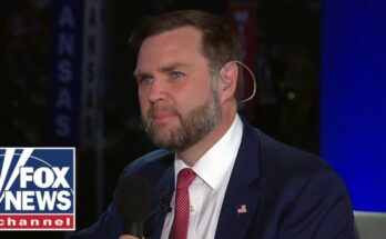 JD Vance to Hannity: 2026 Midterms Are 'Common Sense Versus Crazy'